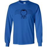 T-Shirts Royal / YS Cute Hogsmeade Post Office Stamp Youth Long Sleeve T-Shirt