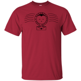 T-Shirts Cardinal / YXS Cute Hogsmeade Post Office Stamp Youth T-Shirt