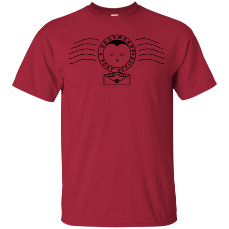 T-Shirts Cardinal / YXS Cute Hogsmeade Post Office Stamp Youth T-Shirt