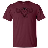 T-Shirts Maroon / YXS Cute Hogsmeade Post Office Stamp Youth T-Shirt