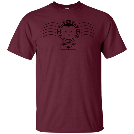 T-Shirts Maroon / YXS Cute Hogsmeade Post Office Stamp Youth T-Shirt