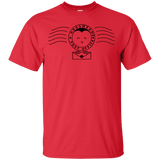 T-Shirts Red / YXS Cute Hogsmeade Post Office Stamp Youth T-Shirt