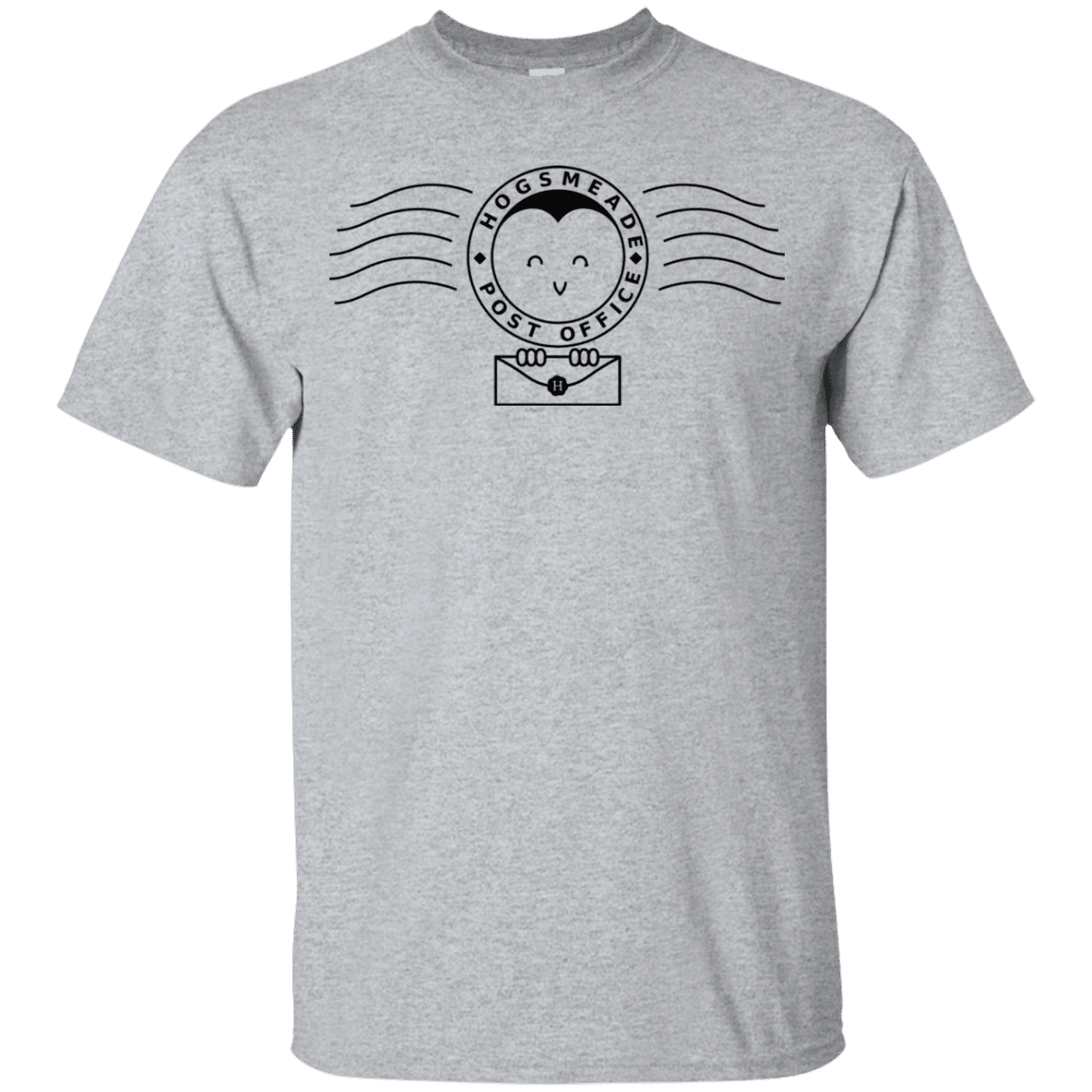 T-Shirts Sport Grey / YXS Cute Hogsmeade Post Office Stamp Youth T-Shirt