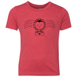 T-Shirts Vintage Red / YXS Cute Hogsmeade Post Office Stamp Youth Triblend T-Shirt