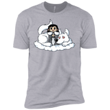T-Shirts Heather Grey / YXS Cute Jon Snow and  Ghost Boys Premium T-Shirt