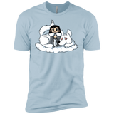 T-Shirts Light Blue / YXS Cute Jon Snow and  Ghost Boys Premium T-Shirt