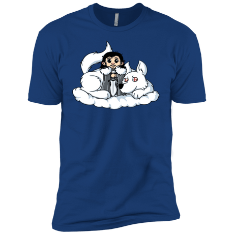 T-Shirts Royal / YXS Cute Jon Snow and  Ghost Boys Premium T-Shirt
