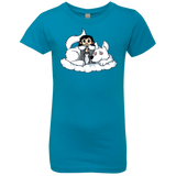 T-Shirts Turquoise / YXS Cute Jon Snow and  Ghost Girls Premium T-Shirt