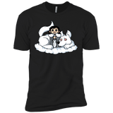 T-Shirts Black / X-Small Cute Jon Snow and  Ghost Men's Premium T-Shirt
