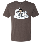 T-Shirts Macchiato / Small Cute Jon Snow and  Ghost Men's Triblend T-Shirt