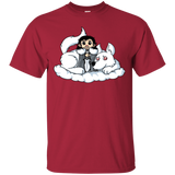 T-Shirts Cardinal / Small Cute Jon Snow and  Ghost T-Shirt