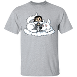 T-Shirts Sport Grey / Small Cute Jon Snow and  Ghost T-Shirt
