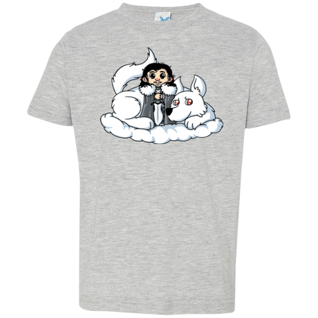 T-Shirts Heather / 2T Cute Jon Snow and  Ghost Toddler Premium T-Shirt