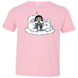 T-Shirts Pink / 2T Cute Jon Snow and  Ghost Toddler Premium T-Shirt