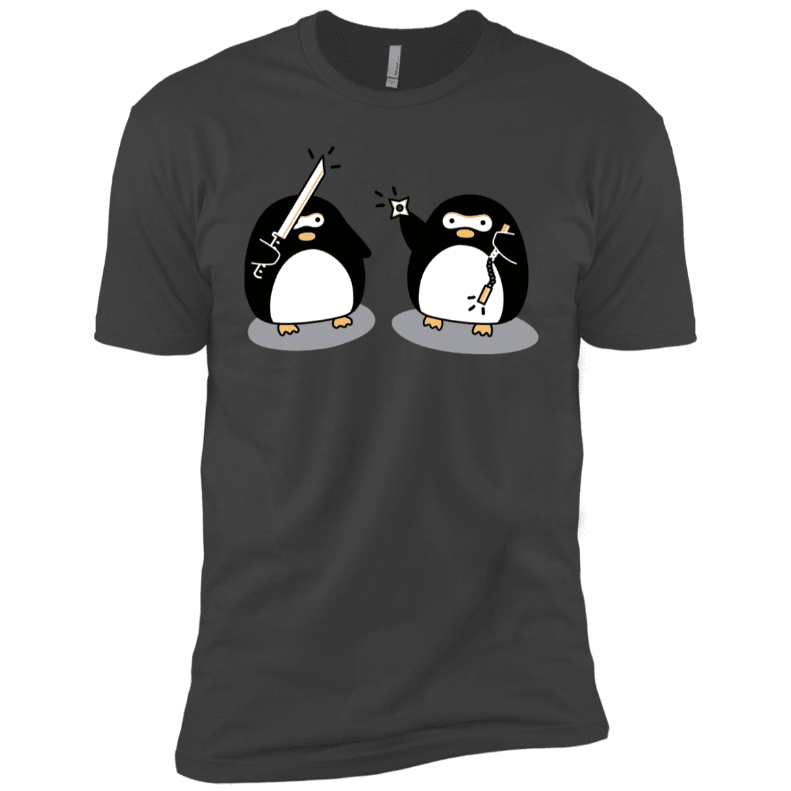 T-Shirts Heavy Metal / YXS Cute Ninja Penguins Boys Premium T-Shirt