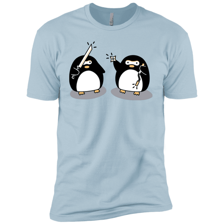 T-Shirts Light Blue / YXS Cute Ninja Penguins Boys Premium T-Shirt