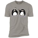 T-Shirts Light Grey / YXS Cute Ninja Penguins Boys Premium T-Shirt