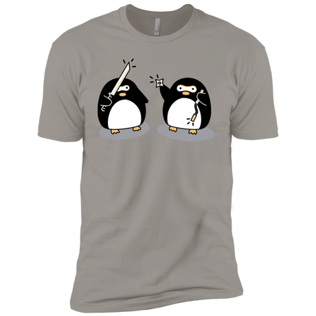 T-Shirts Light Grey / YXS Cute Ninja Penguins Boys Premium T-Shirt