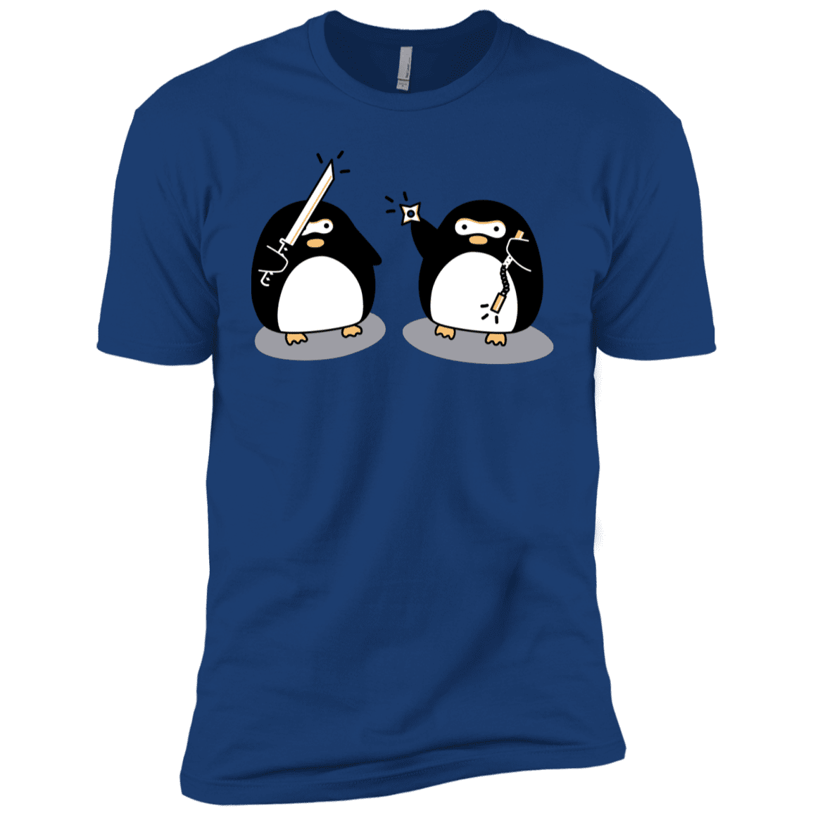 T-Shirts Royal / YXS Cute Ninja Penguins Boys Premium T-Shirt