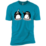 T-Shirts Turquoise / YXS Cute Ninja Penguins Boys Premium T-Shirt