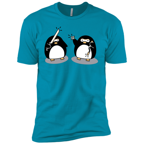 T-Shirts Turquoise / YXS Cute Ninja Penguins Boys Premium T-Shirt