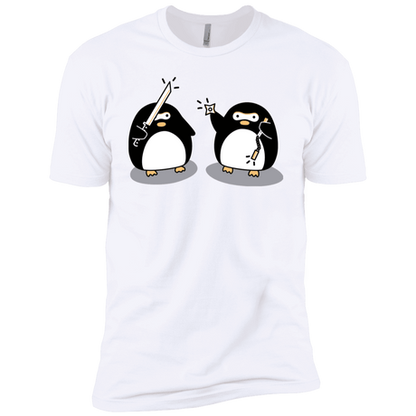 T-Shirts White / YXS Cute Ninja Penguins Boys Premium T-Shirt