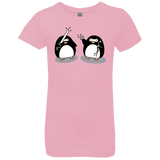 T-Shirts Light Pink / YXS Cute Ninja Penguins Girls Premium T-Shirt