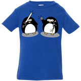 T-Shirts Royal / 6 Months Cute Ninja Penguins Infant Premium T-Shirt