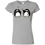 T-Shirts Sport Grey / S Cute Ninja Penguins Junior Slimmer-Fit T-Shirt
