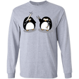 T-Shirts Sport Grey / S Cute Ninja Penguins Men's Long Sleeve T-Shirt