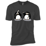 T-Shirts Heavy Metal / X-Small Cute Ninja Penguins Men's Premium T-Shirt