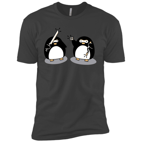 T-Shirts Heavy Metal / X-Small Cute Ninja Penguins Men's Premium T-Shirt