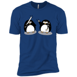 T-Shirts Royal / X-Small Cute Ninja Penguins Men's Premium T-Shirt