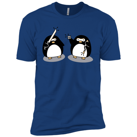 T-Shirts Royal / X-Small Cute Ninja Penguins Men's Premium T-Shirt