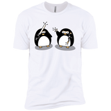 T-Shirts White / X-Small Cute Ninja Penguins Men's Premium T-Shirt