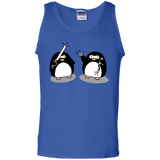 T-Shirts Royal / S Cute Ninja Penguins Men's Tank Top