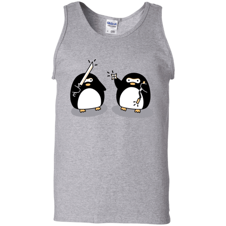 T-Shirts Sport Grey / S Cute Ninja Penguins Men's Tank Top