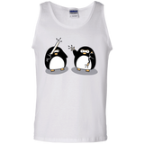 T-Shirts White / S Cute Ninja Penguins Men's Tank Top