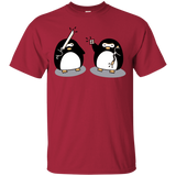 T-Shirts Cardinal / S Cute Ninja Penguins T-Shirt