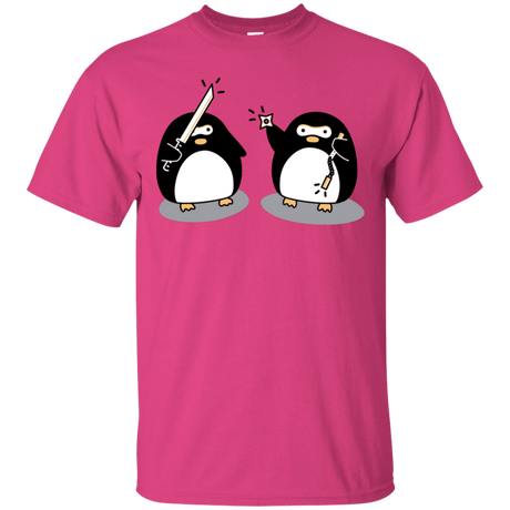 T-Shirts Heliconia / S Cute Ninja Penguins T-Shirt