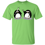 T-Shirts Lime / S Cute Ninja Penguins T-Shirt
