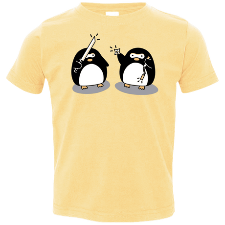 T-Shirts Butter / 2T Cute Ninja Penguins Toddler Premium T-Shirt