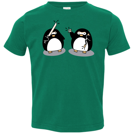 T-Shirts Kelly / 2T Cute Ninja Penguins Toddler Premium T-Shirt