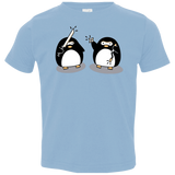 T-Shirts Light Blue / 2T Cute Ninja Penguins Toddler Premium T-Shirt