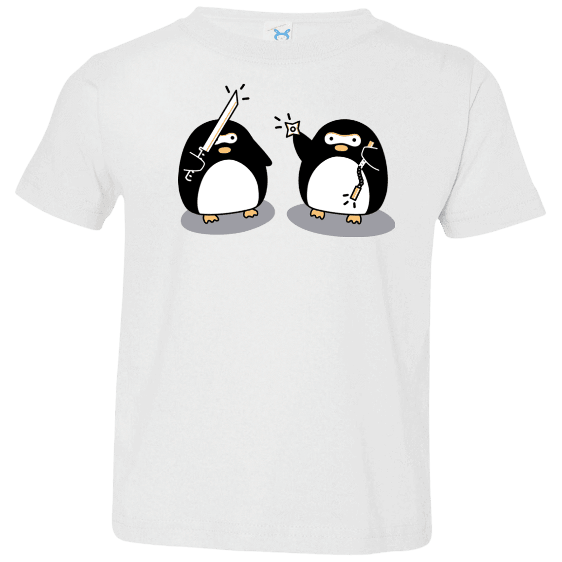 T-Shirts White / 2T Cute Ninja Penguins Toddler Premium T-Shirt