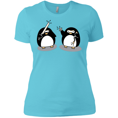 T-Shirts Cancun / X-Small Cute Ninja Penguins Women's Premium T-Shirt