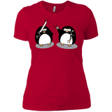 T-Shirts Red / X-Small Cute Ninja Penguins Women's Premium T-Shirt