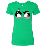 T-Shirts Envy / S Cute Ninja Penguins Women's Triblend T-Shirt