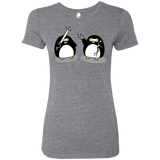 T-Shirts Premium Heather / S Cute Ninja Penguins Women's Triblend T-Shirt