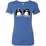 T-Shirts Vintage Royal / S Cute Ninja Penguins Women's Triblend T-Shirt